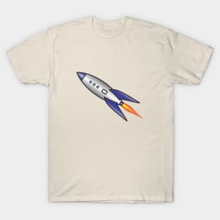 50's Space Ship T-Shirt